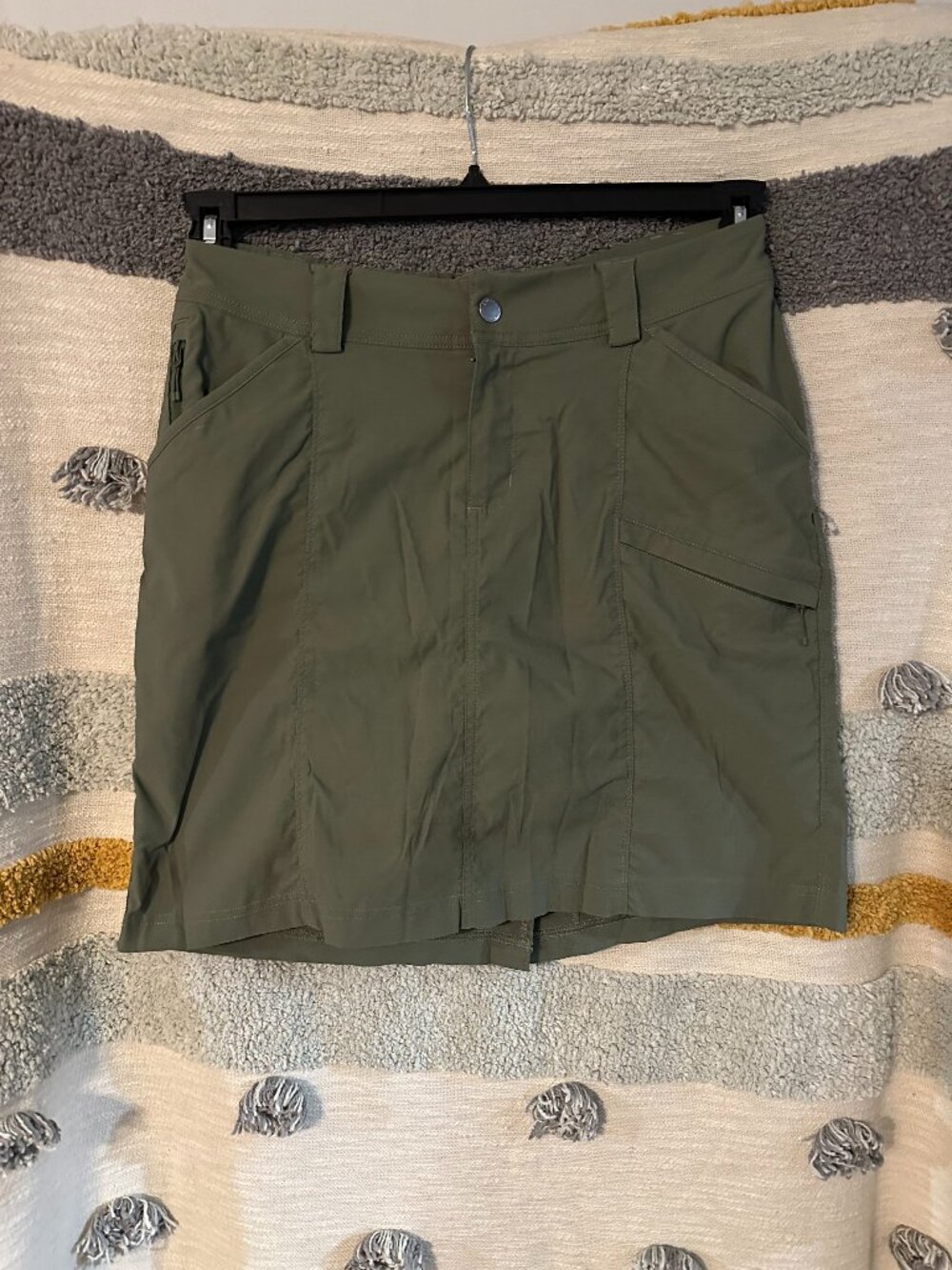 Duluth Trading Co Dry on the Go Skort - Green - Size 10